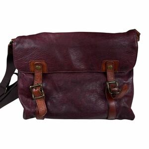 ELLINGTON Leather Messenger Adjustable Strap Bag